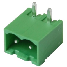 【20.95MH/2-E】TERMINAL BLOCK HEADER 2POS R/A