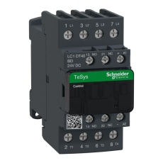 【LC1DT40BD】CONTACTOR 4PST-NO 24VDC DIN RAIL