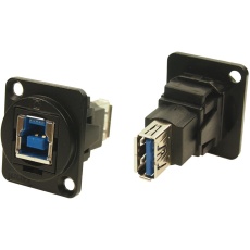 【CP30206NMB】USB ADAPTER 3.0 TYPE B-TYPE A RCPT