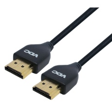 【104-084-100】CABLE HDMI PLUG 1M 36AWG BLACK