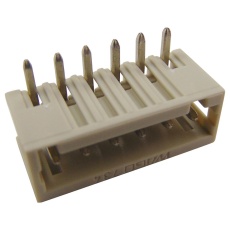 【734-166】TERMINAL BLOCK R/A HEADER 6POS TH