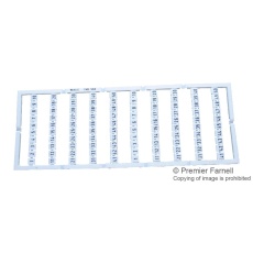 【248-566】TERMINAL BLOCK MARKER 1-50 1 CARD