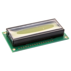 【FC1602L00-FHYYBW-51*K】DISPLAY ALPHANUMERIC 16X2 YELLOW GRN