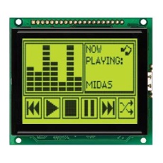 【MC128064D6W-SPTLY-V2】DISPLAY LCD GRAPHIC 128X64 STN