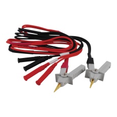 【380465】KELVIN CLIP TEST LEADS SET BLACK/RED