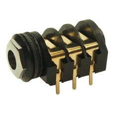 【CL13345】CONN STEREO JACK SOCKET 6.35MM PCB