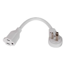 【28-11104】6inch Extension Cord with Flat Rotating Plug
