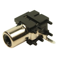 【FC68371】RCA CONNECTOR JACK 1POS 8.3MM BLACK