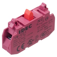【YW-E01】CONTACT BLOCK 1 POLE 10A 120VAC