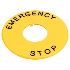 【HWAV-27-Y】NAMEPLATE E-STOP SWITCH
