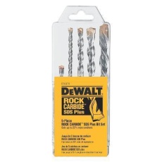 【DW5470】5 Piece Rock Carbide Hammer Drill Bit Set