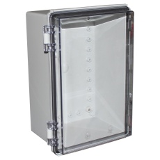 【CHDX8-227C】ENCLOSURE MULTIPURPOSE PC GREY/CLEAR