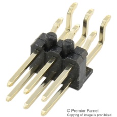 【2213R-06G-SM-7576APR】CONNECTOR HEADER 6POS R/A 2.54MM