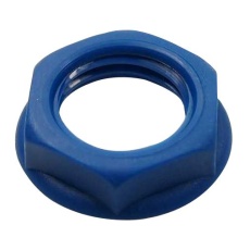 【CL1412】NUT 6.35MM JACK SOCKET BLUE