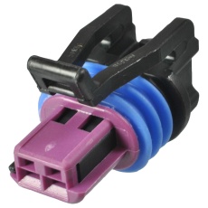 【15449028】HOUSING CONN RCPT 2POS BLACK