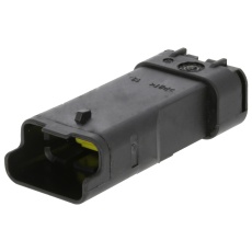 【211PL042S0011】HOUSING PLUG 4POS PBT BLACK