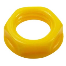 【CL1420】NUT NYLON YELLOW 7/16inch-UNF