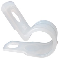 【PPC-1525】CABLE CLAMP PP 6.35MM NATURAL