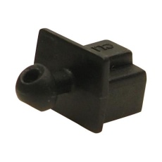 【CP30291】DUST COVER BLACK RJ45 JACK CONN