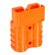 【992G7-BK】PLUG/RCPT HOUSING 2POS PC ORANGE