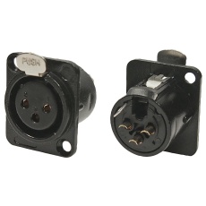 【FC61900】XLR CONNECTOR RCPT 3POS PANEL