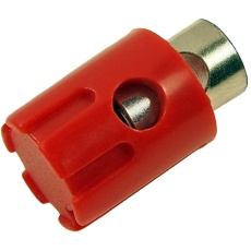 【CL681580】BINDING POST 15A PANEL RED
