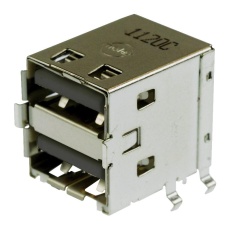 【67298-3090】STACKED USB CONN 2.0 USB TYPE A 4POS