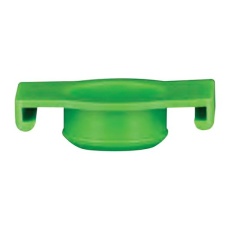 【8001036】SYRINGE BARREL END CAP GREEN 10CC