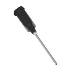 【8001086】BLUNT END DISPENSING TIP BLACK PK50
