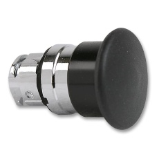 【ZB4BC2】SWITCH HEAD 22MM MUSHROOM BLACK