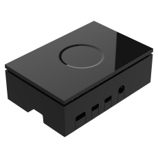 【ASM-1900136-21】RASPBERRY PI 4 CASE - BLACK