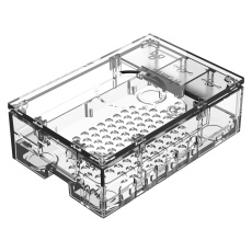 【ASM-1900136-01】RASPBERRY PI 4 CASE - CLEAR