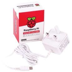 【SC0212】RPI POWER SUPPLY USB-C-5.1V/3A UK WHITE