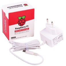 【SC0213】RPI POWER SUPPLY USB-C-5.1V/3A EU WHITE