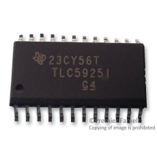 【TLC5925IDWR】LED DRIVER CONSTANT CURRENT SOIC24