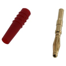 【22.2618-22】2MM BANANA PLUG CABLE MOUNT SOLDER 10 A 60 VDC RED 23AH8693
