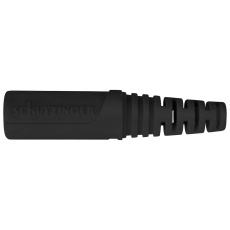【KU 92 L NI / SW】COUPLER BANANA JACK 10A BLK SOLDER