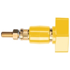 【POL 201 L / GE】BINDING POST 200A PANEL YELLOW