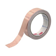 【1181 TAPE (1X18YDS)"】TAPE COPPER FOIL 25.4MM X 16.5M