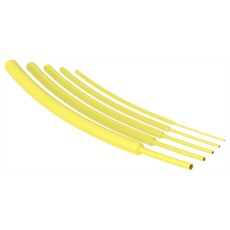 【RNF-100-1-4-STK】HEAT-SHRINK TUBING 2:1 YELLOW 25.4MM