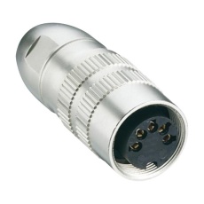 【0321 08-1】SOCKET ACC. TO IEC 61076-2-106 IP 68 WITH THREADED JOINT AND SOLDER TERMINALS 23AH4158