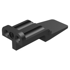 【AWM-2SB】WEDGELOCK SOCKET 2POS B KEYED BLACK