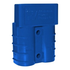 【992G4-BK】PLUG/RCPT HOUSING 2POS PC BLUE