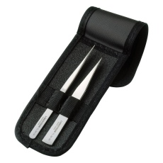 【9858】TWEEZER SET POPULAR 2PC PK2