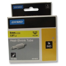 【18052】TUBING HEAT SHRINK 6MMX1.5M YL