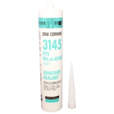 【3145 GREY 310ML】SEALANT SILICONE GREY 310ML