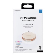 【W-QA02GD】【在庫処分セール】Qi規格対応ワイヤレス充電器(5W)