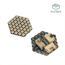 【M5STACK-A045】M5Stack用NeoPixel互換LED搭載 六角形ユニット