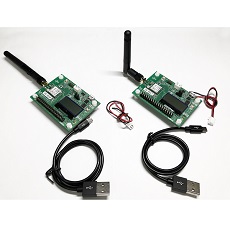 【LRA1-EB-SMA-2】LoRa/FSKモジュール評価ボード(SMAアンテナ、2台セット)