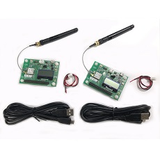 【LRA1-EB-IPEX-2】LoRa/FSKモジュール評価ボード(ケーブル接続タイプ、2台セット)